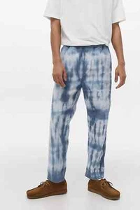 RRP $69 / £52 Urban Outfitters BDG Tie-Dye Blue Cord PJ Pants W34 L32