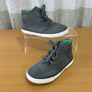 Cat & Jack grau Kinder Größe 10 Sutton High Tops Kinder Unisex Stiefeletten seitlicher Reißverschluss - Bild 1 von 6