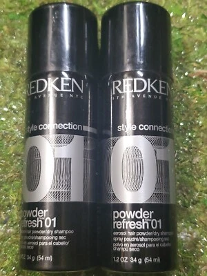 Redken Refresh 01 Aerosol Hair Powder Dry Shampoo 2 Pack 1.2 oz - Image 1 of 2