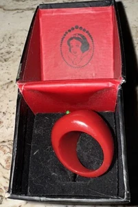 Disney Snow White Apple Ring NEW NIB SZ 8 Poison - Bild 1 von 9