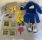 Ensemble d'activités/tenue/activités bleu original vintage Amazing Ally Let's Play pom-pom girl