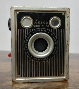 Ansco Shur Shot made in Binghamton, New York, USA circa 1948 - Foto 1 di 21