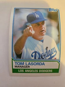 1983 TOPPS TOM LASORDA #306 NM - Bild 1 von 1