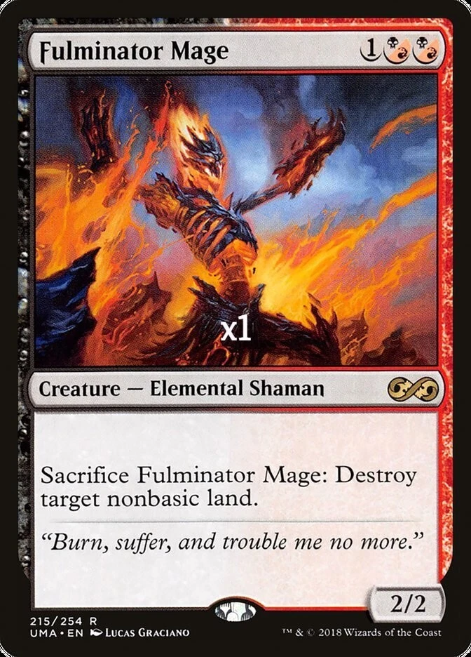MTG Ultimate Masters UMA Fulminator Mage MINT - Image 1 of 1