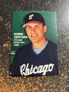 Robin Ventura White Sox 1989 Pacific Rookies Superstars Two RARE UNLICENSED #12