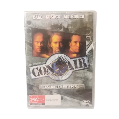 Con Air Extended Edt. DVD Action Crime Thriller Prison Plane Escape Ranger Cage - Image 1 of 4