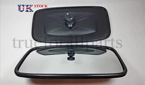 2x Cabezal Espejo Principal Universal Ala L Kit Camión Caravana Autobús Camión 41cm/22cm - Imagen 1 de 5