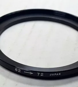 62-72mm Metal Step Up Stepping Lens Filter Adapter Ring 62mm-72mm 62-72 Japan - Picture 1 of 7
