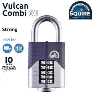 Squire Vulcan 60mm combination padlock VULCAN COMBI 60 - Picture 1 of 1