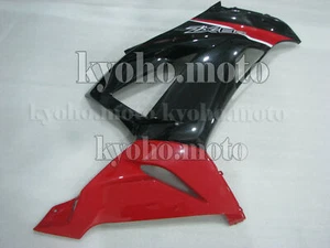 Carenado del lado derecho adecuado para Kawasaki Ninja ZX-6R 2013-2017 inyección rojo negro aE - Imagen 1 de 1