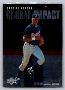 1996 UD Special Report Global Impact Andruw Jones #196 - Picture 1 of 2