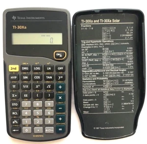 TI-30XA Texas Instrument Scientific Calculator - Picture 1 of 5