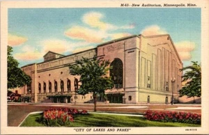 Postkarte Neu Auditorium Minneapolis MN - Bild 1 von 2