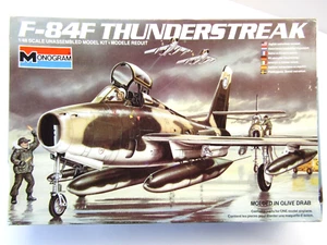 Monogram 1:48 Republic F-84F Thunderstreak model kit # 5432 - Picture 1 of 9