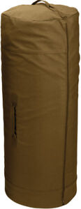 Side Zipper Duffle Bag Military Duffel Heavy Duty Cotton Canvas Army Sea Cargo