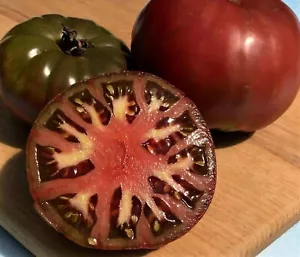 Tomate púrpura Cherokee - tomate bistec - más de 10 semillas - semillas - P 052 - Imagen 1 de 1