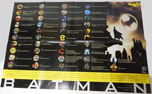 Batman 75th anniversary Timeline 32” x 22” Poster DC Comics Capullo  SDCC 2014 - Picture 1 of 5