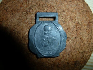 Bleimedaille . Schnalle, historisches antikes Sammlerstück..sehr altes Stück.. - Bild 1 von 3