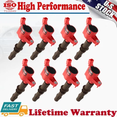 8X Ignition Coil For 2009 2010 Ford F-150 4.6L 5.4L Ford F-250 Super Duty 5.4L - Image 1 of 4