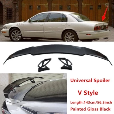 Fit For Buick Park Avenue 1997-2005 Rear Trunk Lid Racing Spoiler Wing Universal - Image 1 of 4