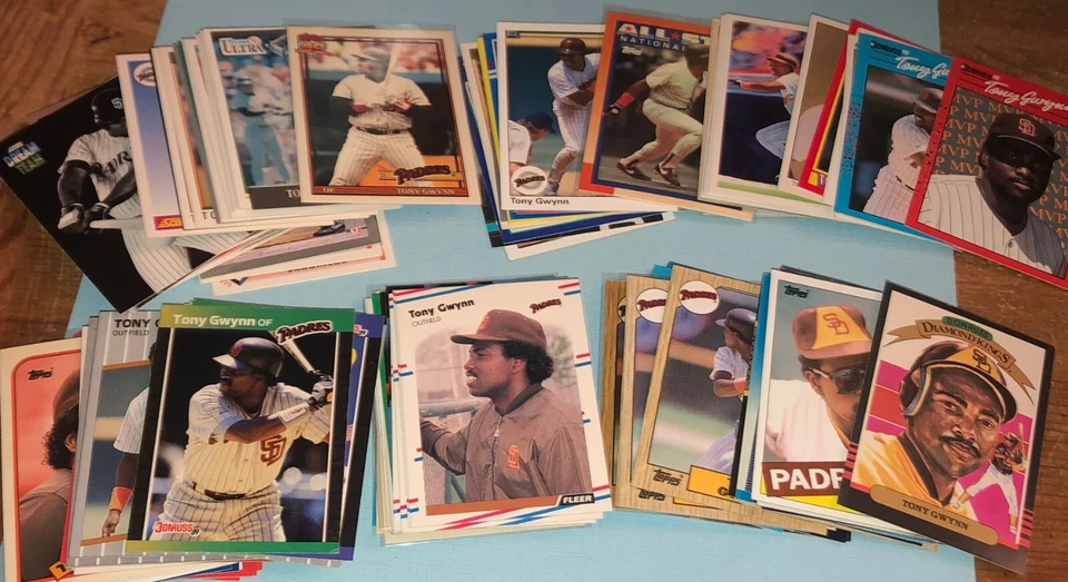 Various Tony Gwynn Padres Baseball Cards 1985-1995 Pick & Choose What You want - Image 1 of 1