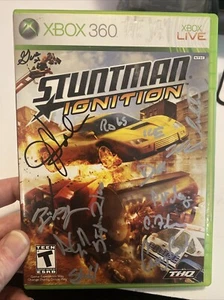 Stuntman: Ignition (Microsoft Xbox 360, 2007) Autographed?!? Look 👀 - Picture 1 of 7
