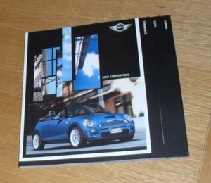 Mini Cooper & Mini Cooper S Convertible Brochure 2008 - Pre Facelift - Picture 1 of 1