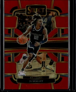 2023-24 Panini Select #65 Ja Morant Red Prizm #/199 - Picture 1 of 2