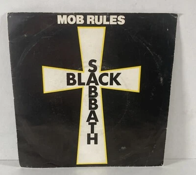 Black Sabbath ‎Mob Rules VERTIGO Records SAB 5 UK  7” Dio Play Tested - Image 1 of 4