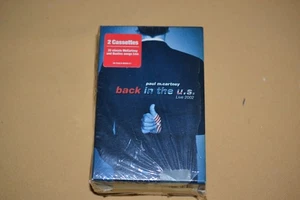 PAUL McCARTNEY Back in the US LIVE 2002 2 Cassette Tape Box - Picture 1 of 4