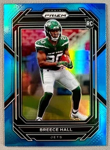 Breece Hall 2022 Panini Prizm Football Rookie RC Light Blue #317 Jets - Bild 1 von 6