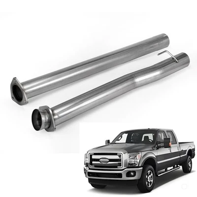 Exhaust Pipe For 2011-2023 Ford F250 F350 F450 Powerstroke 6.7L Diesel Turbo Foto 1 de 4