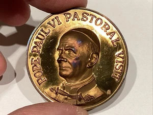 PHILIPPINISCHE MEDAILLE - PAPST PAUL VI - 1970 - HONEYCUTT - 671 - extrem selten nur 50 hergestellt - Bild 1 von 6