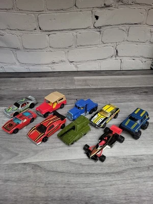 Vintage Diecast Car Lot Tank Kenner Majorette Matchbox Novacar Stomper Yatming  - Image 1 of 4