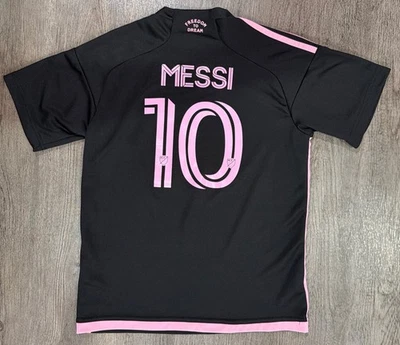 Camiseta de fútbol visitante Inter Miami CF MESSI 10, niños talla 25 Foto 1 de 4