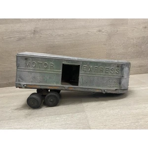Vintage 1950s Hubley Motor Express No. 500 Diecast Semi Trailer Made in USA - Picture 1 of 12