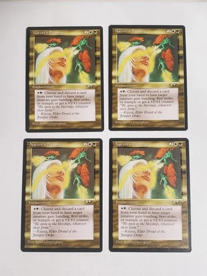 MTG Playset 4x Nature's Blessing (Alliances/Gold/U) - BGM - Image 1 of 2