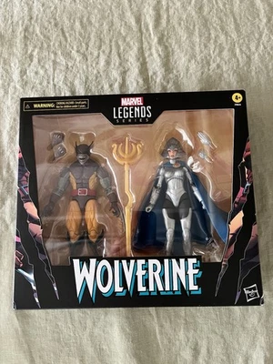 Marvel Legends Wolverine Lilandra 50th Anniversary Figure 2 Pack 6 Inch SEALED - Image 1 of 4