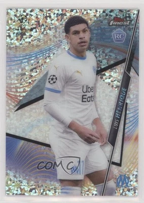 2020-21 Topps Finest UCL 175 Speckle Refractor /175 Luis Henrique #3 Rookie RC - Image 1 of 2