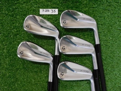TaylorMade 2020 P770 Irons 5-9 (No P Wedge) KBS TGI 110 X Extra Stiff+ Mid +.5" - Image 1 of 4