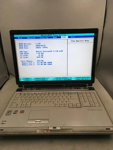 FUJITSU LIFEBOOK N SERIES N6010 - BOOTS TO BIOS - INTEL PENTIUM 4 - 1GB RAM - BB - Picture 1 of 16