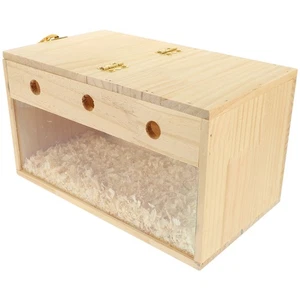 Transparent Breeding Box Bird Accessories Nest View House Parakeet Supply - Picture 1 of 12