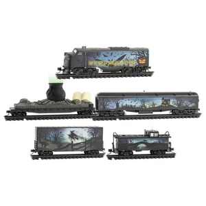 Micro-Trains Spur N 99321385 Wicked Night Flyer Halloween Zugset - Bild 1 von 1