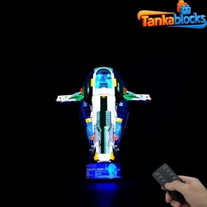 LED Light Set for LEGO Jango Fett's Firespray-Class Starship 75409 (Remote) - Picture 1 of 9