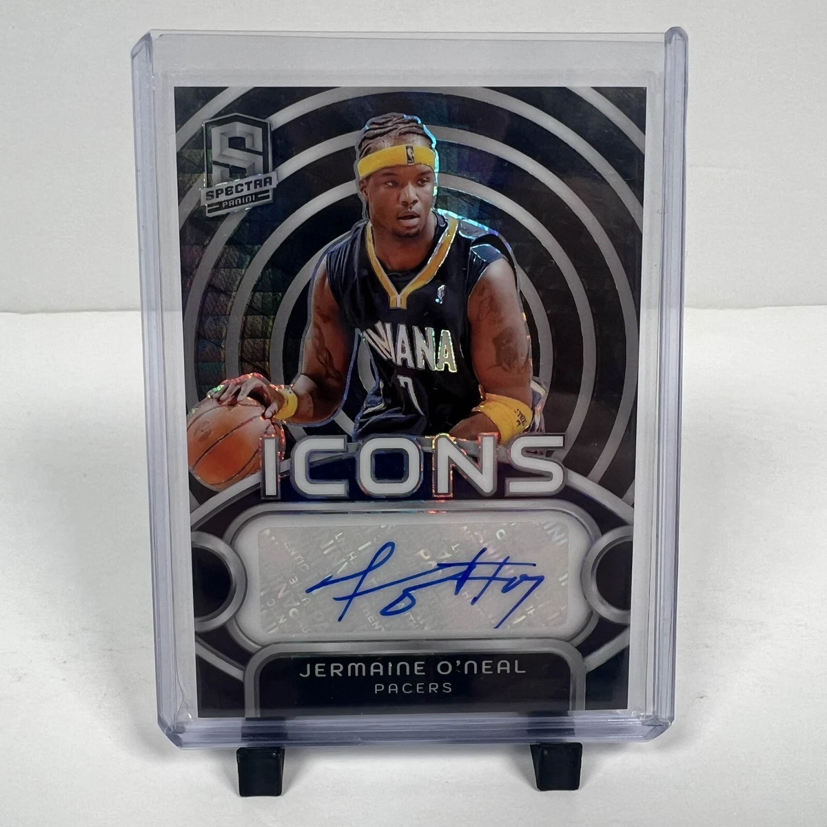 Jermaine O'Neal Basketball Autographed Sports Trading Cards