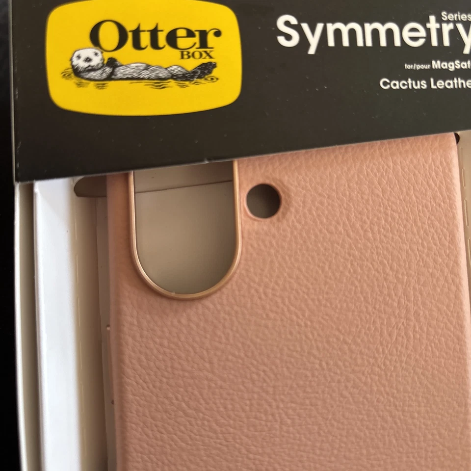 Funda OtterBox Apple iPhone 16 Cuero Cactus Simetría con MagSafe - Rubor Ballet Foto 1 de 2