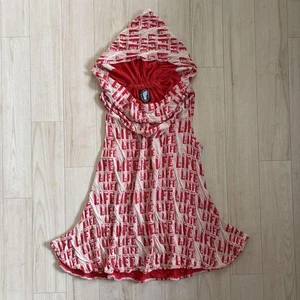 Prendas para el torso Bernhard Willhelm usadas sin mangas corte y costura talla libre rojo blanco - Imagen 1 de 7