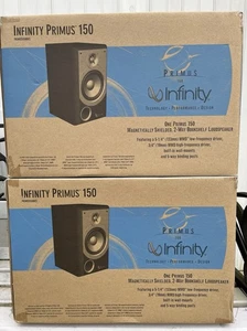 Infinity Primus 150 Stereo Regallautsprecher 8 Ohm schwarz 2er Set neu im Karton - Bild 1 von 3