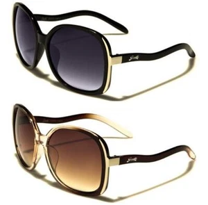 Oversized ladies women butterfly sunglasses black designer large big giselle - Picture 1 of 10