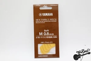Yamaha MPPA3M8S Clarinet Saxophone Mouthpiece Patch M Size Soft 0.8mm 6 pieces - Picture 1 of 14